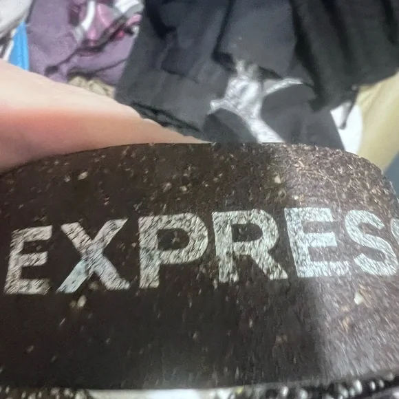 Vintage Style Genuine Leather Studded Belt Boho Western Medallion Buckle - Picture 8 of 8